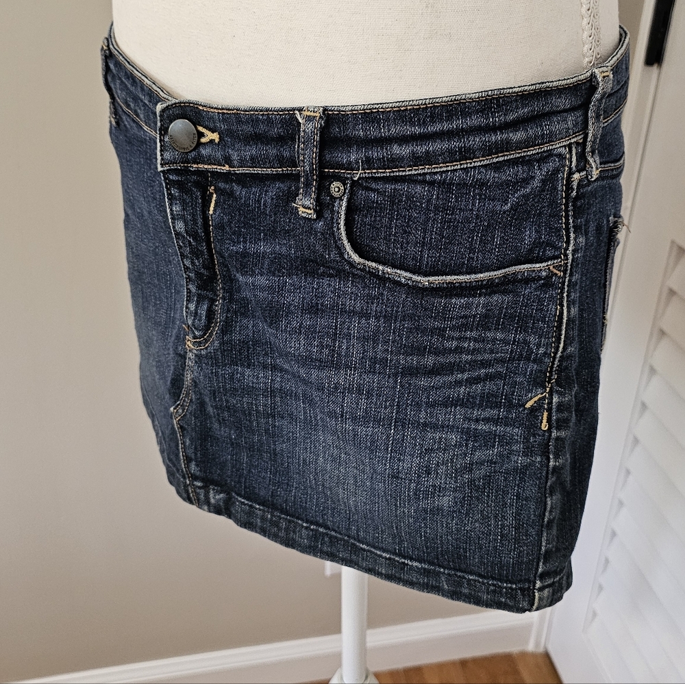 Abercrombie & Fitch Denim Mini Skirt.